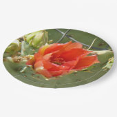 サボテン丈夫で美しい大きな紙プレート ペーパープレート (アングル)