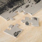 サボテン付き砂漠の風景パズル ジグソーパズル (側面)