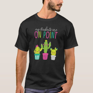サボテン先生クラスTシャツ 私の生徒は最高 Tシャツ