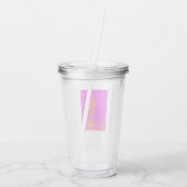 サボテン写真アートトラベルサミナアリゾナYEARおもしろい アクリルタンブラー (裏面)