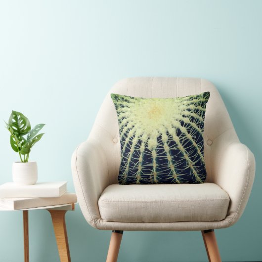サボテン写真 クッション (椅子)