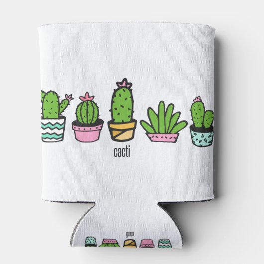 サボテン分類 缶クーラー (裏面)