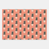 サボテン包装紙シートセット ラッピングペーパーシート (正面2)