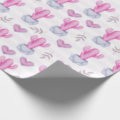 サボテン包装紙 ラッピングペーパー (角)