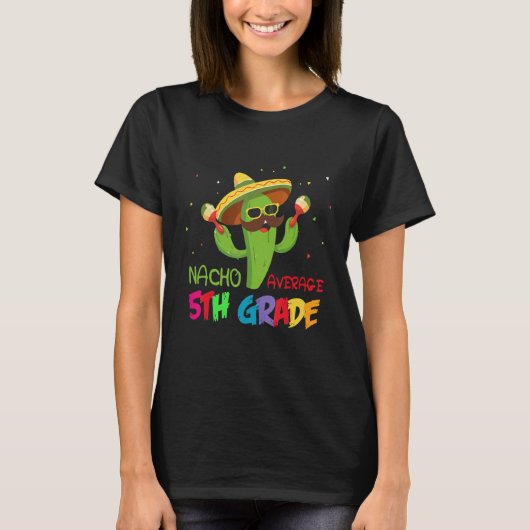 サボテン南町平均5級学校初日 Tシャツ (正面)