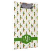 サボテン及び水気が多いポークのドット・パターン クリップボード (右)