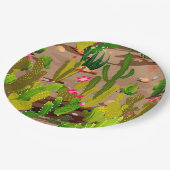 サボテン品種3 ペーパープレート (アングル)