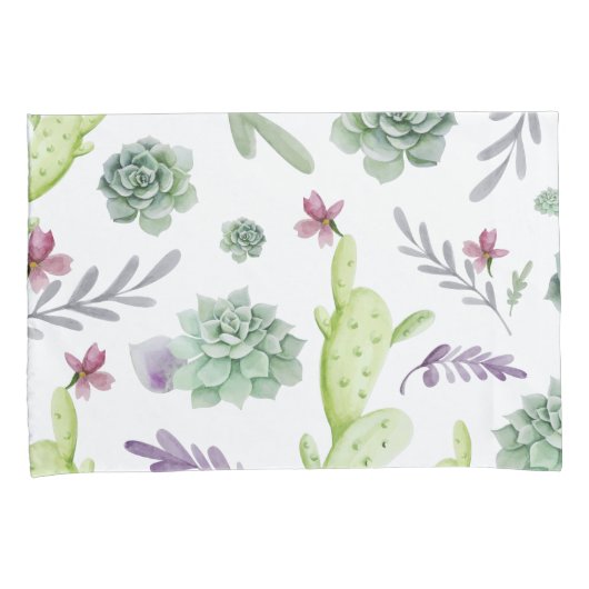 サボテン品種 枕カバー (正面右)