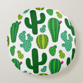 サボテン園 ラウンドクッション