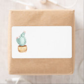 サボテン園 |水彩アドレス ラベル (インサイチュ)