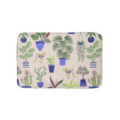 サボテン多肉ハウスプラント バスマット (正面)