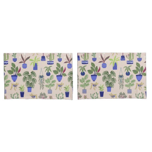 サボテン多肉果ピンク 枕カバー (フロントセット)