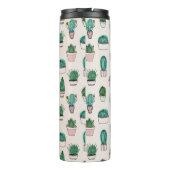 サボテン多肉模様 タンブラー (裏面)
