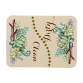 サボテン多肉清浄フリップ食洗機磁石 マグネット (横)