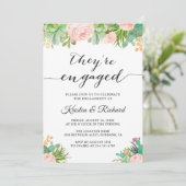 サボテン婚約したのフローラ婚約 案内状 (スタンド正面)