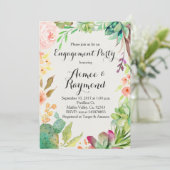 サボテン婚約招待状 招待状 (スタンド正面)