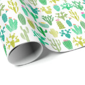 サボテン工場：ヴィンテージフローラセット。 ラッピングペーパー (ロールコーナー)