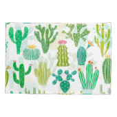 サボテン工場：ヴィンテージフローラセット。 枕カバー (裏面)