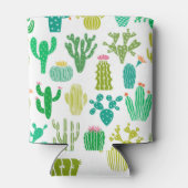 サボテン工場：ヴィンテージフローラセット。 缶クーラー (裏面)