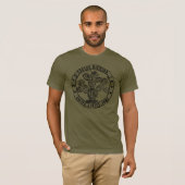 サボテン師団ヴィンテージエンブレム Tシャツ (正面フル)