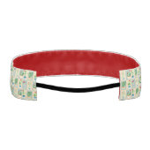 サボテン愛 – 水色 アスレチックヘッドバンド (裏面)