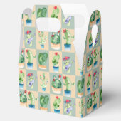 サボテン愛 – 水色 フェイバーボックス (オープン)