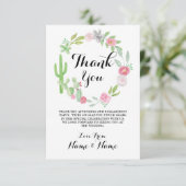 サボテン感謝カードリースフィエスタウェディング 招待状 (スタンド正面)