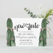 サボテン新規日付延滞結婚取消 招待状 (スタンド正面)