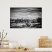 サボテン景観 ポスター (キッチン)