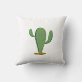 サボテン枕 クッション (裏面)