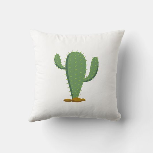 サボテン枕 クッション (裏面)