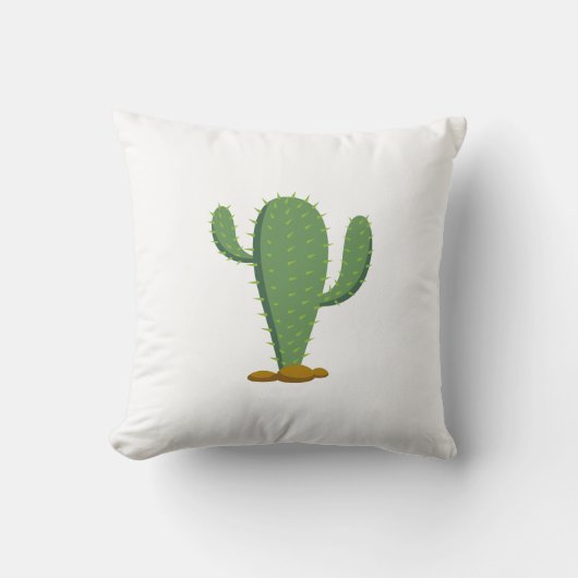 サボテン枕 クッション (正面)