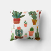 サボテン枕 クッション (裏面)