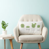 サボテン枕 ランバークッション (椅子)