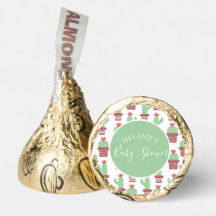 サボテン柄ベビーシャワーパーティー