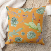 サボテン柄11 クッション (ブランケット)