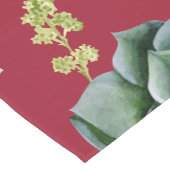 サボテン柄4 ショートテーブルランナー (コーナー)