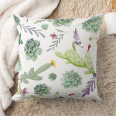 サボテン柄 クッション (ブランケット)