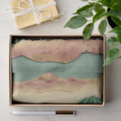 サボテン植物エフェメラコラージアートNo2 薄葉紙 (ギフト)