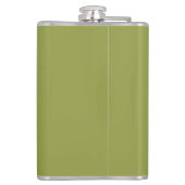 サボテン植物手描きイラストレーション フラスク (裏面)