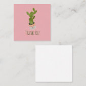 サボテン植物虹籠の手引きカード ロイヤリティカード (正面/裏面)