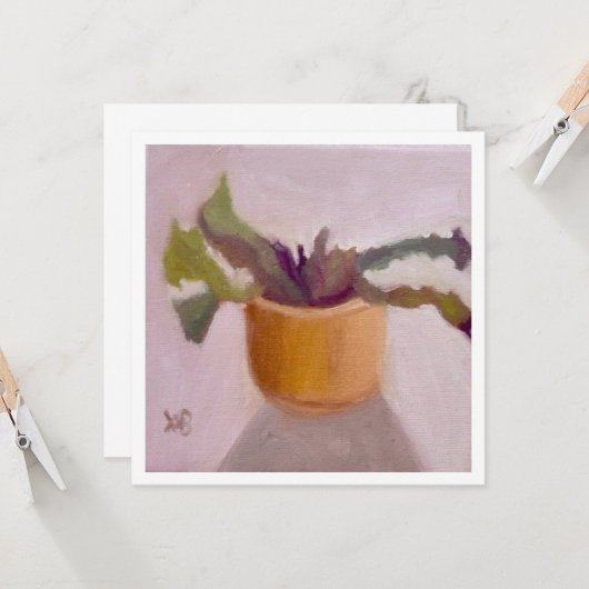 サボテン植物 カード (正面/裏面インサイチュ)