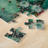 サボテン植物 ジグソーパズル (側面)