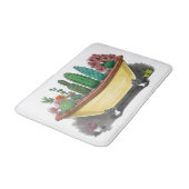 サボテン植物 バスマット (アングル)