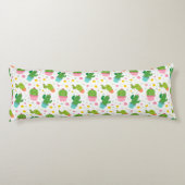 サボテン模様抱き枕 ボディピロー (裏面)