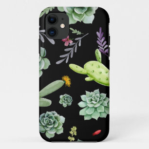 サボテン模様2 iPhone 11 ケース