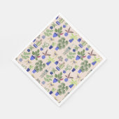 サボテン模様 スタンダードランチョンナプキン (角)