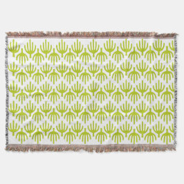 サボテン模様 スローブランケット