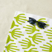 サボテン模様 ビーチタオル (インサイチュ)