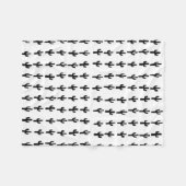 サボテン毛布 フリースブランケット (正面(横))